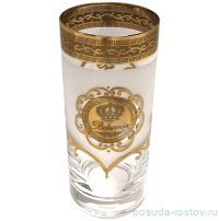 Стаканы для воды 300 мл 6 шт &quot;Барлайн /Богемия /Антик золото&quot; E-V / 310577