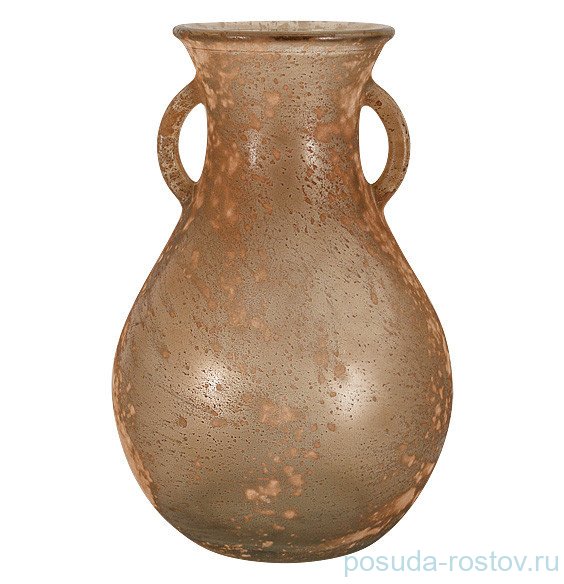 Ваза для цветов 24 см коричневая "Antic" / 292055