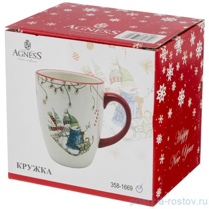 Кружка 350 мл &quot;Зимняя забава&quot; / 215195