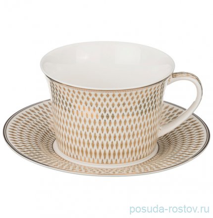 Набор кофейных пар 180 мл 6 шт &quot;Сетка&quot; / 193750