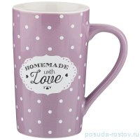 Кружка 550 мл &quot;милый прованс /сиреневый&quot; / 207892