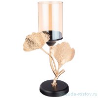 Подсвечник 25 х 13 х 38,5 &quot;Гинкго&quot; / 269651