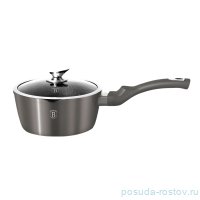 Ковш 16 см с крышкой 1,2 л &quot;Carbon Metallic Line&quot; / 134408