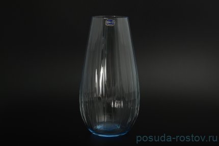 Ваза для цветов 24 см &quot;Оптика /синее дно&quot; / 094712
