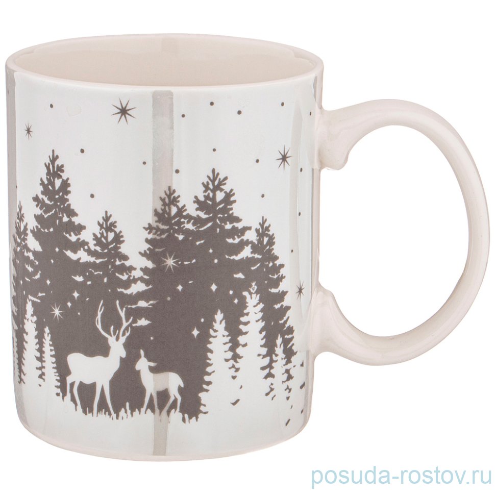 Кружка 340 мл "Winter story /Олени в лесу" / 271442 Кружка 340 мл "Winter story /Олени в лесу" / 271442