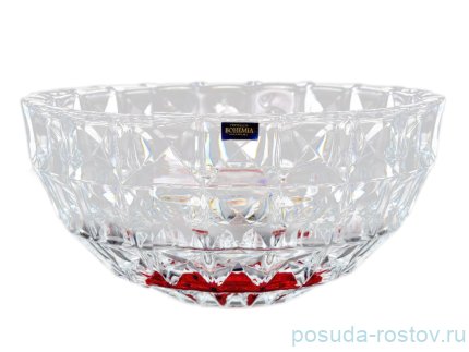 Ваза для фруктов 28 см &quot;Диаманд /Красное дно&quot; / 075753