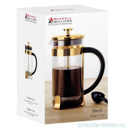 Френч-пресс 1 л золотой &quot;Blend&quot; (подарочная упаковка) / 328950