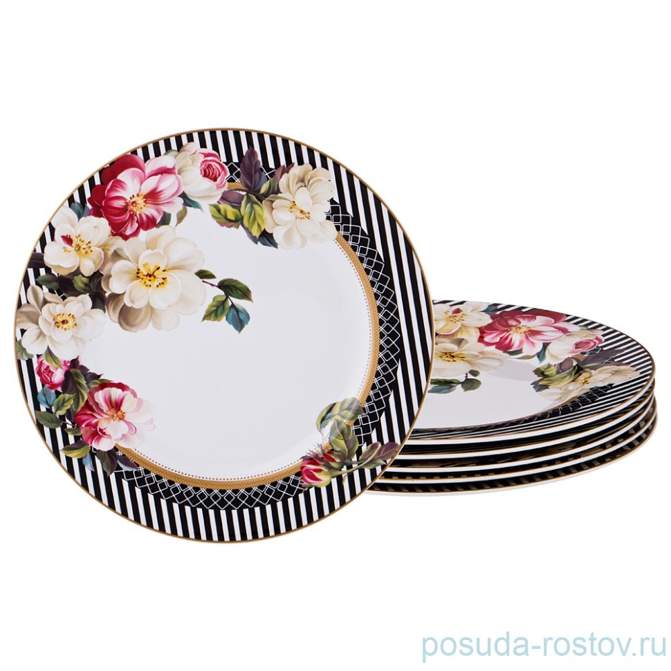 Набор тарелок 22,5 см 6 шт "Валуар" / 195432