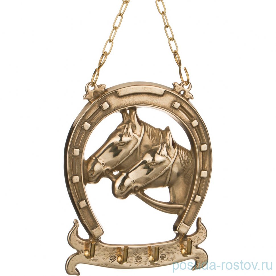 Вешалка для ключей 20 см "Подкова /Stilars"  / 172038