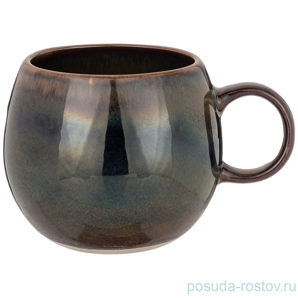 Кружка 500 мл "Серо-коричневая"  / 193573