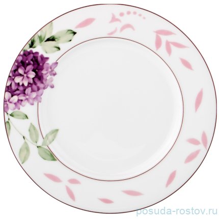 Набор тарелок 19 см 6 шт &quot;Сирень и пионы&quot; / 193976