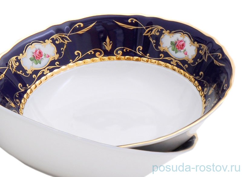 Салатник 16 см  Leander "Соната /Роза /Кобальт" / 033839