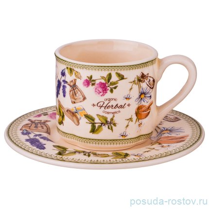 Чайная пара 220 мл 1 шт &quot;herbal&quot; / 187502