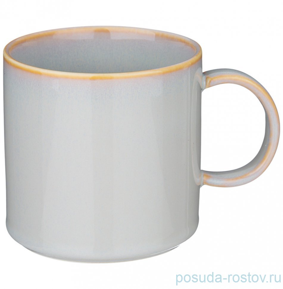 Кружка 400 мл 9 см серая "Soul kitchen" / 301555 Кружка 400 мл 9 см серая "Soul kitchen" / 301555