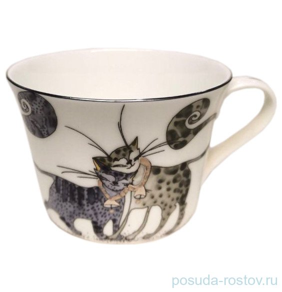 Чайная чашка 200 мл 1 шт "котики" / 308267 Чайная чашка 200 мл 1 шт "котики" / 308267