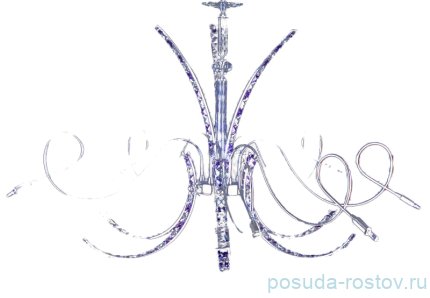 Люстра 6 рожковая золото &quot;Луче Нова&quot; 2118 / 045904