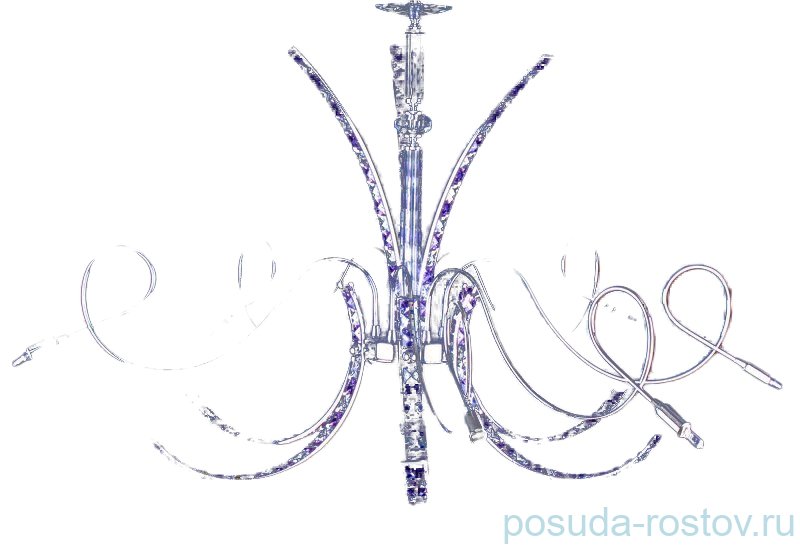 Люстра 6 рожковая золото "Луче Нова" 2118 / 045904