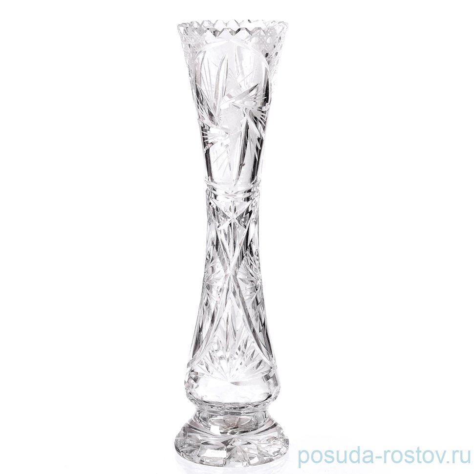 Ваза для цветов 23 см н/н "Резная" / 138359