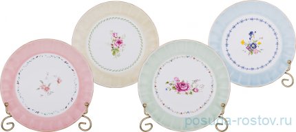 Набор тарелок 19 см 4 шт &quot;времена года&quot; / 193823