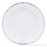 Набор тарелок 24 см 6 шт &quot;Офелия /Отводка платина 2841&quot; / 338006