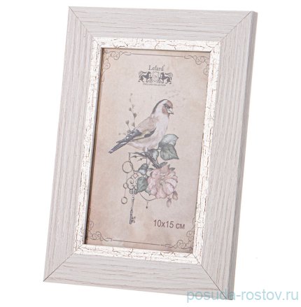 Фоторамка 10 х 15 см /рамка жемчуг с серебром / 330308
