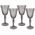 Бокалы для белого вина 270 мл 4 шт &quot;Sicilia grey&quot; / 328627
