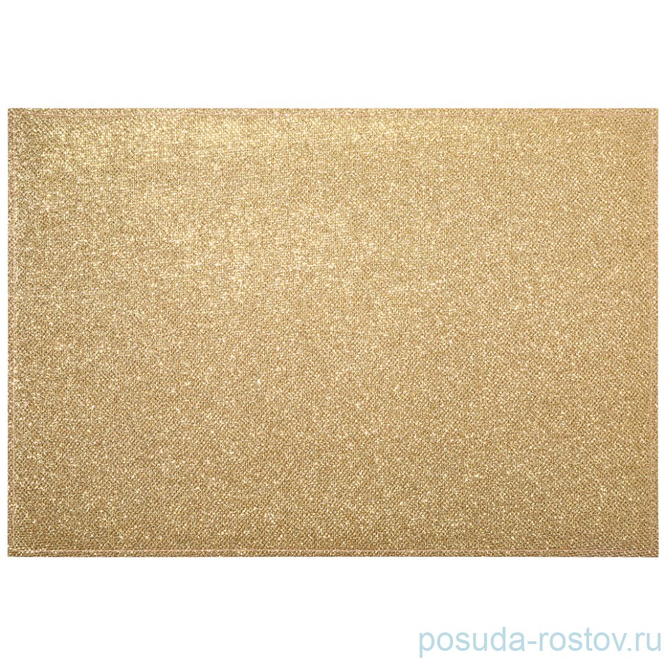 Набор подстановочных салфеток 42 х 29 см 4 шт золотые "феерия" / 269373