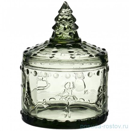 Ёмкость для хранения 9 х 9 х 12,5 см &quot;Щелкунчик green&quot; / 378987
