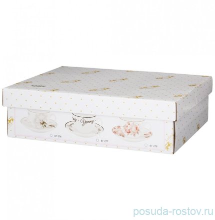 Набор чайных пар 300 мл 6 шт &quot;Вon appetit&quot; / 301137