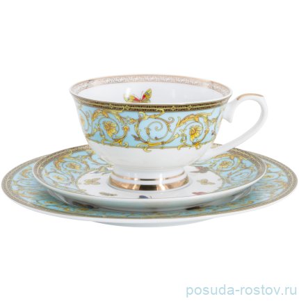 Чайный сервиз на 6 персон 23 предмета &quot;Бабочки&quot;  / 327625