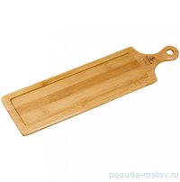 Поднос 39,5 х 11 см прямоугольный с ручкой  / 260142