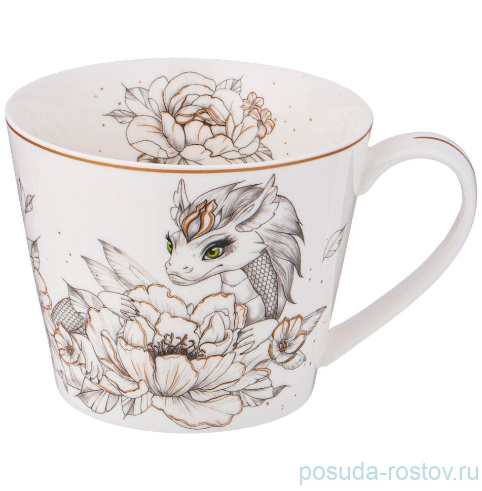 Кружка 450 мл "дракон" / 330154