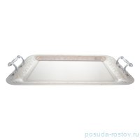 Поднос 50 x 35 см прямоугольный с ручками &quot;Denise Steel&quot; / 247862