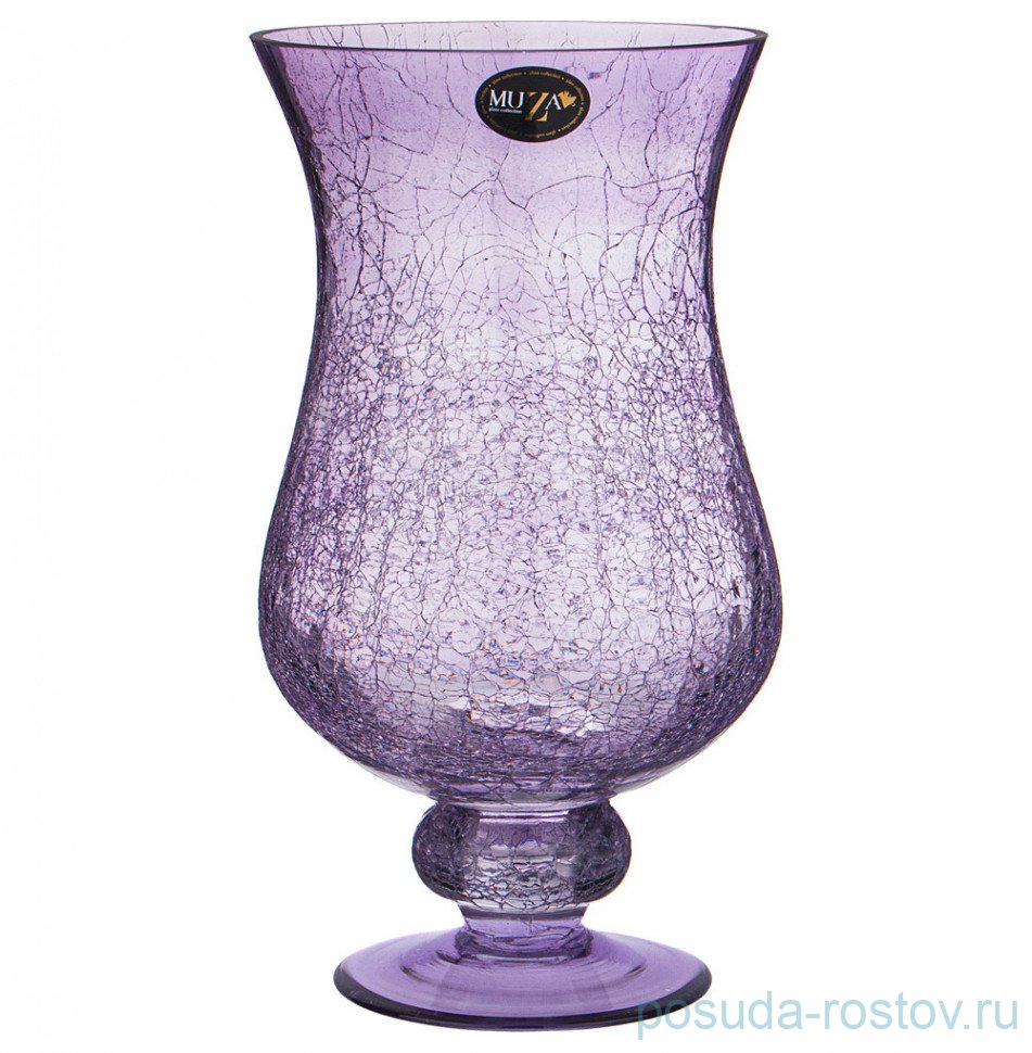 Ваза для цветов 31 см "Aamfora cracle blue" / 303015 Ваза для цветов 31 см "Aamfora cracle blue" / 303015