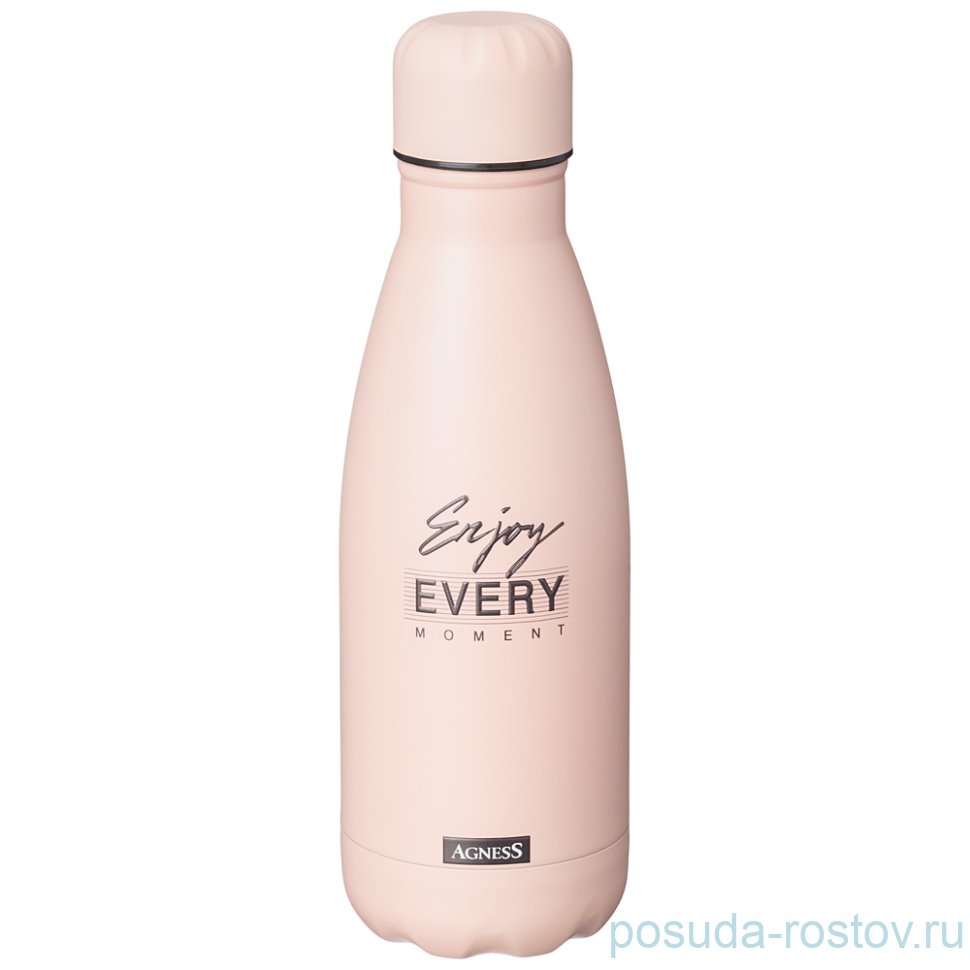 Термобутылка 350 мл пудровая "break time" / 271966 Термобутылка 350 мл пудровая "break time" / 271966