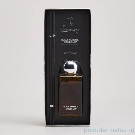 Диффузор ароматический luxury black amber&amp;ginger lily 100 мл / 367100