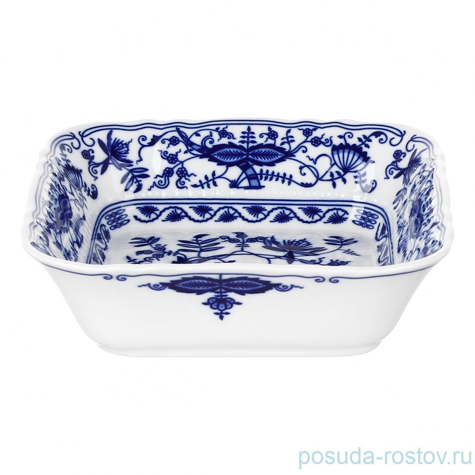Салатник 17 см квадратный "Мэри Энн /Гжель" / 262951
