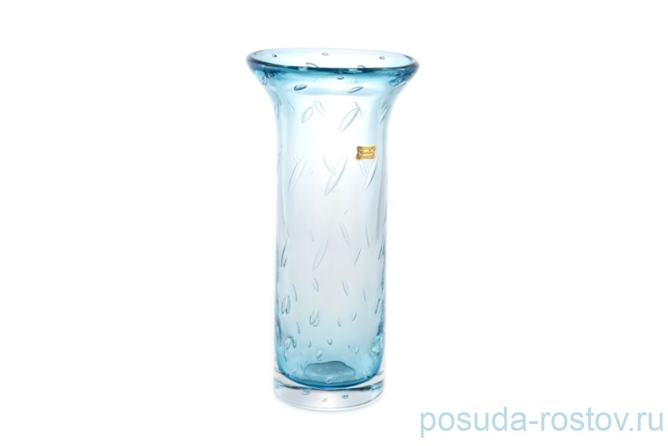 Ваза для цветов 30 см "Прозрачно-Фиолетовая" / 045848