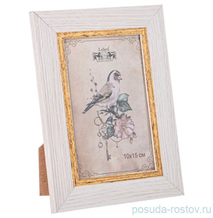 Фоторамка 10 х 15 см /рамка жемчуг с золотом / 330305