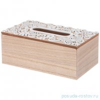 Шкатулка для салфеток 24 х 13,5 х 10 см &quot;Ботаника&quot; / 333755