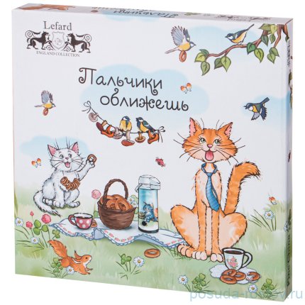 Тарелка 26,5 см 1 шт &quot;Пальчики оближешь&quot; / 213552