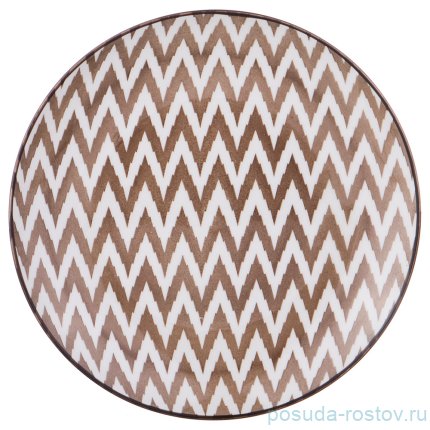 Тарелка 20 см &quot;Марракеш /Шоколадный&quot; / 192291