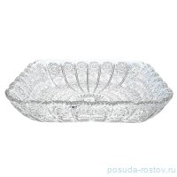 Ваза для фруктов 28 см &quot;Хрусталь резной&quot; / 053075