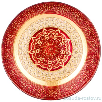 Блюдо 30 см круглое &quot;Jasmin /Red&quot; / 235295