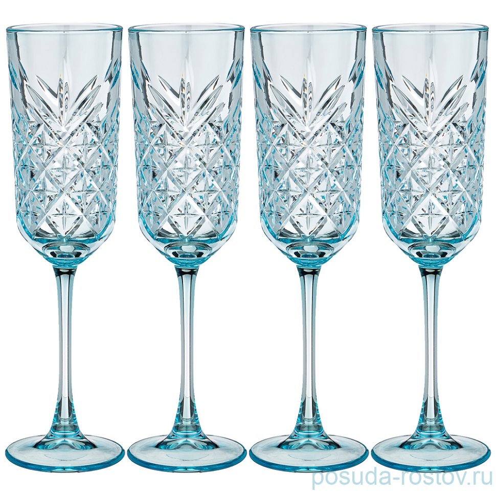 Бокалы для шампанского 175 мл 4 шт "Timeless /Топаз" / 211157 Бокалы для шампанского 175 мл 4 шт "Timeless /Топаз" / 211157