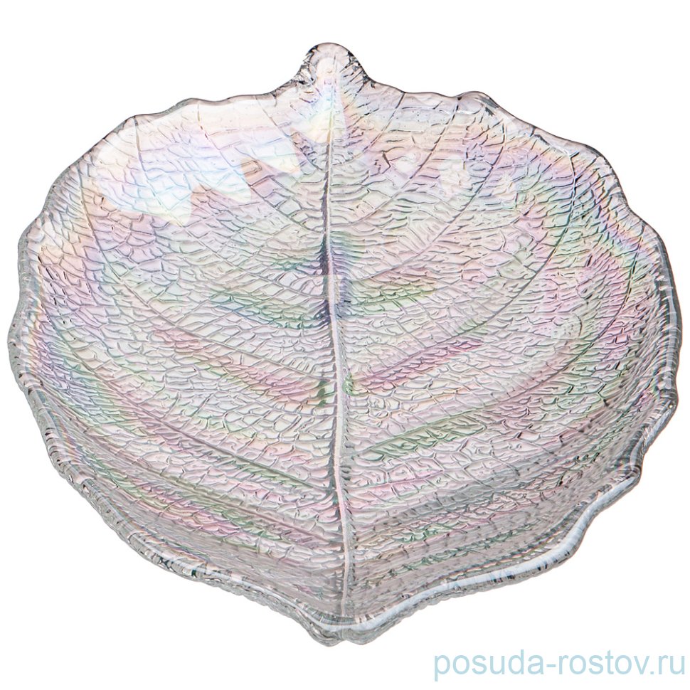 Блюдо 28 см лист "luster /leaf /rainbow" / 235254