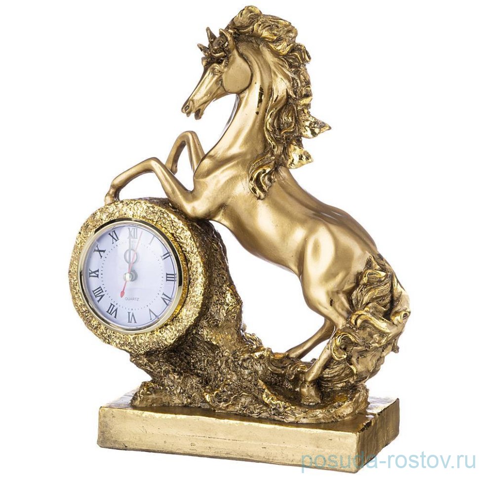 Часы настольные 30 см "Лошадь" / 273626