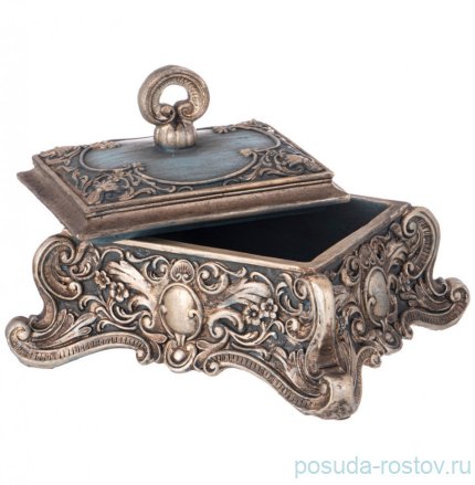 Шкатулка 18 х 14,5 х 11,7 см &quot;Рококо&quot; / 313524