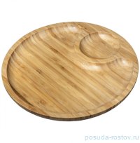 Блюдо 50 см 2-х секционное круглое / 261086