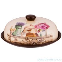 Блюдо для блинов 23 х 10 см с крышкой &quot;Флоренция&quot; / 190254